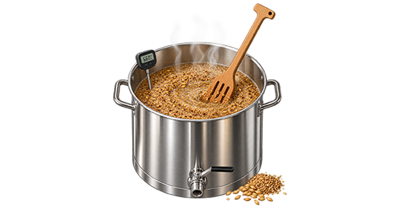 Malt mashing